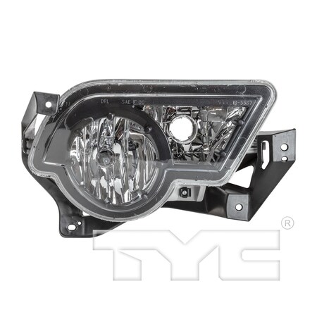 Tyc Tyc Capa Certified Fog Light Assembly, 19-5587-00-9 19-5587-00-9